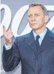  ?? FOTO: DPA ?? Daniel Craig wird in „Bond 25“wieder den Helden spielen. Aber danach?