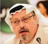  ?? HASAN JAMALI/AP ?? Journalist Jamal Khashoggi was murdered in 2018 by Saudi agents in Turkey.