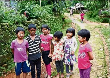  ?? — AFP ?? Songs of nature: In the remote village of Kongthong in northeaste­rn India, both children and adults call out to each other in an unusual, musical language of their own.