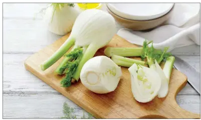  ?? TRIBUNE CONTENT AGENCY ?? When properly cooked, fennel develops a satisfying, deeply savory sweetness.