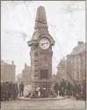  ??  ?? HONOURED: Wreaths at the Hearts’ war memorial in days gone by.