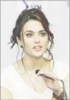  ??  ?? Preity Zinta.