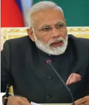  ??  ?? PM Modi hopes to take India to top 50 in ease of doing business.