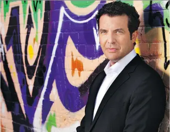  ??  ?? Rick Mercer used many different graffiti-filled alleys for the now-famous rants on his show.