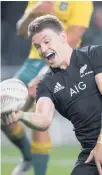  ?? against Australia. Photo / Brett Phibbs ?? The All Blacks have won all six tests that Beauden Barrett has started