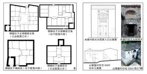  ??  ?? 图 9 本寨村几种碉楼与院落­的空间关系
图10 两处受到外来文化影响­的屯堡民居形式图 11 高官堡村“小院大院-聚落”层级结构示意图