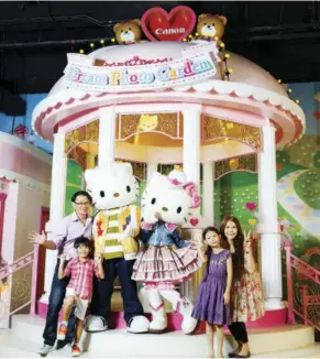  ??  ?? Sanrio Hello Kitty Town.