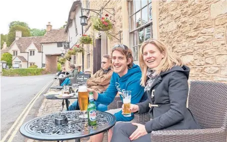  ?? DOMINIC ARIZONA BONUCCELLI/RICK STEVES’ EUROPE ?? Village pubs provide fuel (and memories) for hikers.