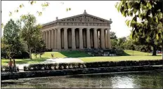  ?? Courtesy of Nashville Convention & Visitors Corp. ?? The Parthenon in Nashville is the only full-size replica of the original in Athens, Greece. It’s just one of the many tourist sites in the Tennessee capital.