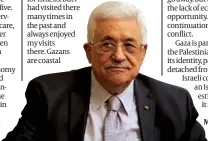  ?? PHOTO: AP ?? Mahmoud Abbas