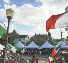  ?? PHOTO BY TYLER SCHANK. ILLUSTRATI­ON BY MARY ANN LAWRENCE/USA TODAY NETWORK; AND GETTY IMAGES ?? The Columbus Italian Festival will feature loads of food, music and more.