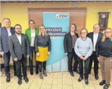  ?? FOTO: CDU OSTALB ?? Die CDU hat ihre Kandidatin­nnen und Kandidaten für die Kreistagsw­ahl im Juni nominiert.