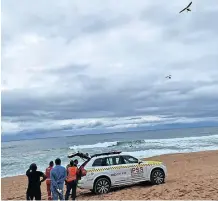  ?? | Supplied ?? SEARCH-AND-RESCUE teams, who have been assisted by drones and microlight planes, have been looking for a 16-year-old boy who was swept away while swimming last Thursday at Blythedale Beach. The search is set to resume today.