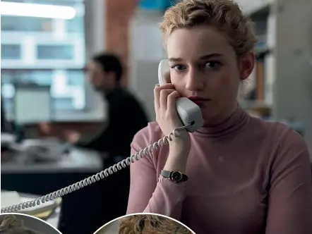  ??  ?? Julia Garner is film company dogsbody in
The Assistant.