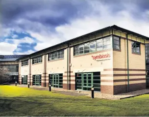  ??  ?? Investment
Symbiosis is based at Stirling University Innovation Park