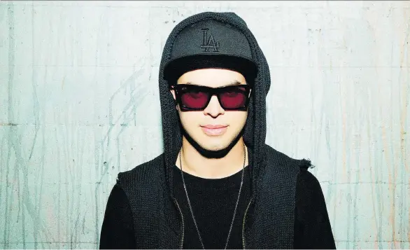  ??  ?? Kelowna-born-and-raised DJ Datsik says his highly amped concerts require pre-show testing of each venue’s resonant frequency.