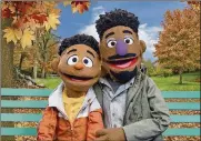  ?? SESAME WORKSHOP ZACH HYMAN/ ?? Two new “Sesame Street” muppets, Wes and Elijah, star in the new series “ABCs of Racial Literacy.”