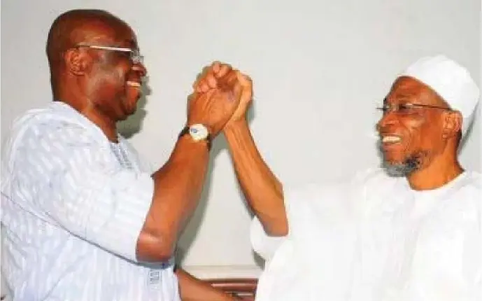  ??  ?? Fayose and Aregbesola...can the two work together