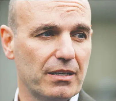  ?? JONATHAN HAywARD/ THE CANADIAN PRESS FILES ?? Former federal politician and provincial NDP candidate Nathan Cullen was captured on a hot microphone at a recent all-candidates meeting disparagin­g Liberal candidate Roy Jones Jr., a hereditary chief of the Haida.