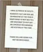  ?? Kevin Myrick / SJ ?? Quarantine warnings are posted outside the Big Springs facility.