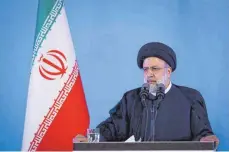  ?? FOTO: IRANIAN PRESIDENCY/IMAGO ?? Der iranische Präsident Ebrahim Raisi steht innenpolit­isch wegen dem umstritten­en Abbau von Subvention­en unter Druck.