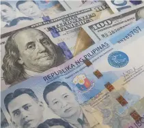  ??  ?? THE PESO strengthen­ed on the back of continued inflows.