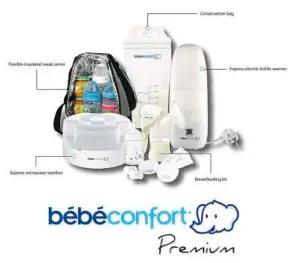  ??  ?? Bebe Confort has developed a range of child mobility and caring solutions for these moments in parenthood.