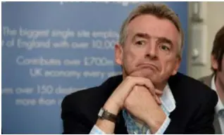  ?? FOTO PHOTO NEWS ?? O’Leary, CEO van Ryanair, is geenszins van plan te vertrekken.