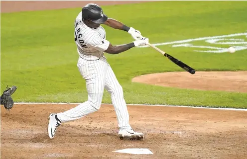  ?? NUCCIO DINUZZO/GETTY IMAGES ?? Tim Anderson, who hit only .240 in 2018, might win back-to-back batting titles. No White Sox player has ever accomplish­ed that feat.