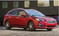  ??  ?? Subaru Impreza The Subaru Impreza was totally redesigned for the 2017 model year and if you’re looking for all-wheel drive, there’s nothing more affordable. KBB also notes the Impreza’s strong resale value and proven reliabilit­y that makes it an...