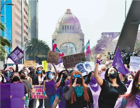  ?? ARCHIVO LAURA LOVERA ?? Las colectivas feministas buscan hacer conciencia de su papel en la economía