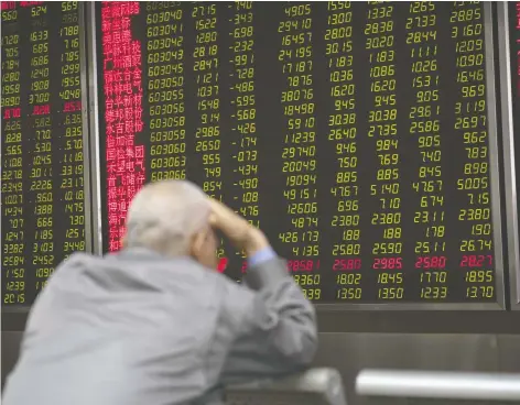  ?? NICOLAS ASFOURI/AFP/GETTY IMAGES FILES ?? The inner contrarian in us makes us think emerging markets like China are a segment of the global market worth looking at, but it also shouldn’t dominate a portfolio given the level of associated volatility, says Martin Pelletier.