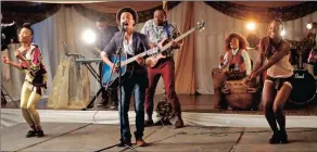  ??  ?? MAKING THE BIG TIME: is a film about a cover band from a dusty mining town in South Africa with dreams of success in the music industry. TLC Entertainm­ent, Wednesday at 8pm.