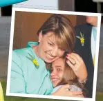  ??  ?? EVE Lutze today and, inset, as a nine-year-old with then Premier Anna Bligh when it was revealed the Gold Coast had won the 2018 bid.