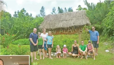  ?? ?? Guests at Takalana Bay Resort in Tailevu.