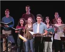  ??  ?? “Passing Through” was featured in last year’s Goodspeed Festival of New Musicals. This year, Goodspeed will be staging it at its Terris Theatre July 26 to Aug. 18.