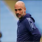  ?? (Photos AFP) ?? S’il se dit « très confiant », l’entraîneur de Manchester City, Pep Guardiola, saura aujourd’hui si son équipe est exclue des Coupes d’Europe lors des deux prochaines saisons.