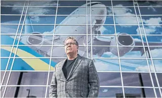  ?? JASON FRANSON THE CANADIAN PRESS ?? Flair CEO Jim Scott says there needs to be “a federal airline support package that does not select winners and losers but demonstrat­es a commitment to a diversifie­d and competitiv­e airline industry.”