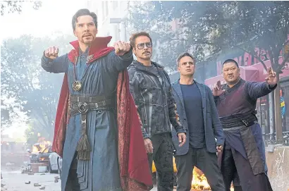  ?? Buena vista ?? Con el batacazo de Avengers: Infinity War, el cine de invierno se anticipó