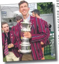  ?? ?? Tim Grant enjoying success at Henley in 2014