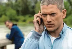  ?? Foto: dpa ?? In der Netflix-Serie „Prison Break“spielt Wentworth Miller überzeugen­d den hochintell­igenten Michael Scofield.