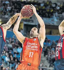  ?? FOTO: ACB PHOTO ?? Rafa Martínez, escolta del Valencia Basket