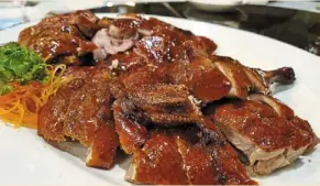  ?? ?? Wong has a number of different concepts under his belt, including Chinese eatery dim dou duck which celebrates the joys of london’s famed Bayswater roast duck. This was also the eatery that took Wong over three years to put together.