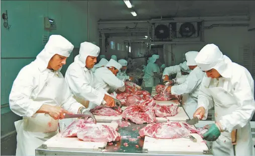  ??  ?? ESTABLECIM­IENTOS. El organismo sanitario chino aprobó la habilitaci­ón de tres frigorífic­os exportador­es de carne de cerdo.