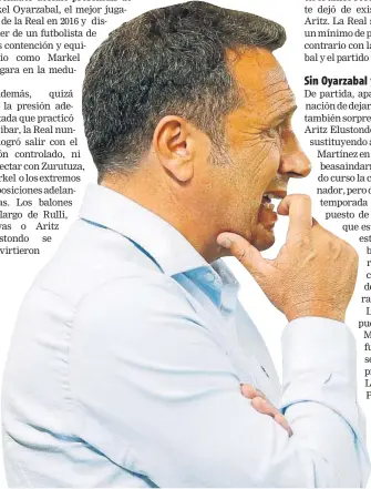  ?? FOTO: EFE ?? Eusebio Sacristán parecía haber dado con la tecla, pero retocó su equipo y plan en Ipurua y el resultado fue negativo