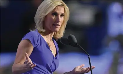  ?? Photograph: Mark J Terrill/AP ?? Laura Ingraham highlighte­d people who have tested positive despite being vaccinated. One critic wrote: ‘Not sure when hate become a Christian value.’