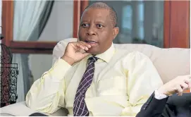  ?? Picture: SIMPHIWE NKWALI. ?? BRIGHT LIKE ME: Herman Mashaba started with nothing