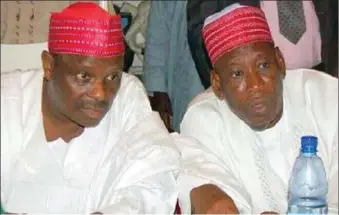  ??  ?? Ganduje/Kwankwaso