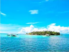  ??  ?? Caohagan Island in Cordova is among Cebu’s many islands.