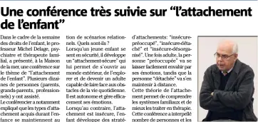  ??  ?? Le professeur Michel Delage a répondu à de nombreuses questions.